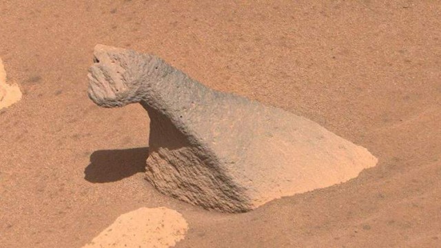 Марсіанський брахіозавр / Фото NASA